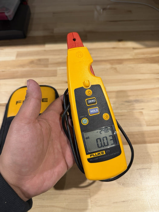 FLUKE 771 MILLIAMP PROCESS CLAMP METER (EXCELLENT CONDITION) SHIPS FAST