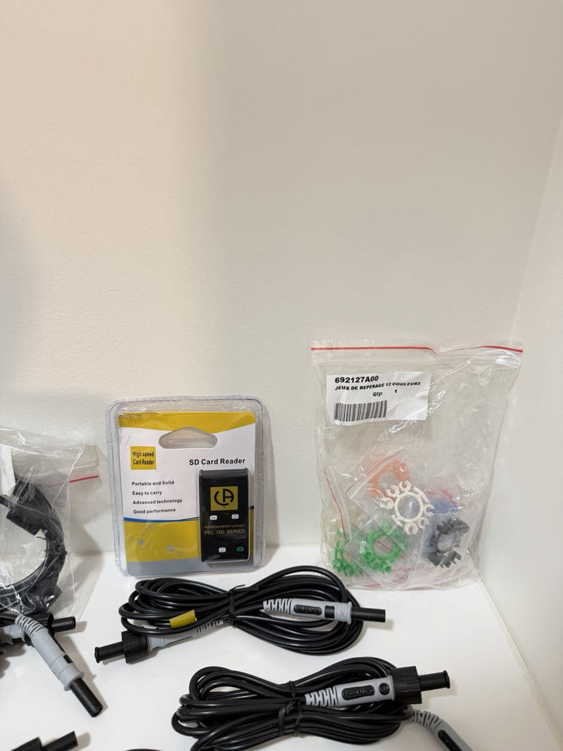 AEMC PEL 105 POWER & ENERGY LOGGER WITH ACCESSORIES
