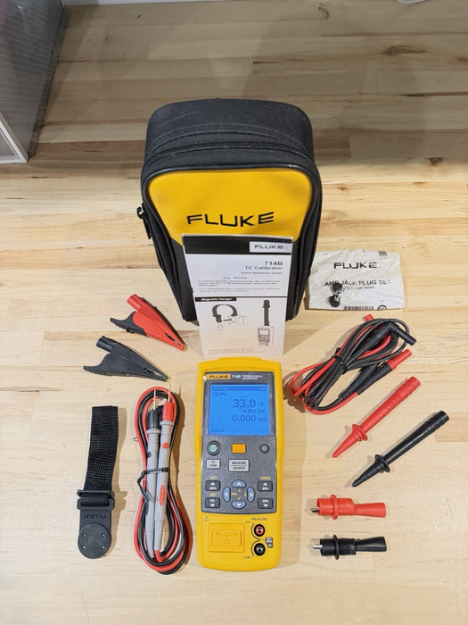 FLUKE 714B THERMOCOUPLE CALIBRATOR (NEW FACTORY SEALED) MFD-2024 (CAL-2024) NEW