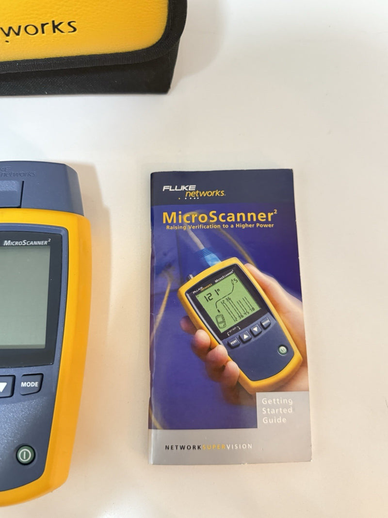 FLUKE NETWORKS MS2-100 MICROSCANNER 2 TESTED