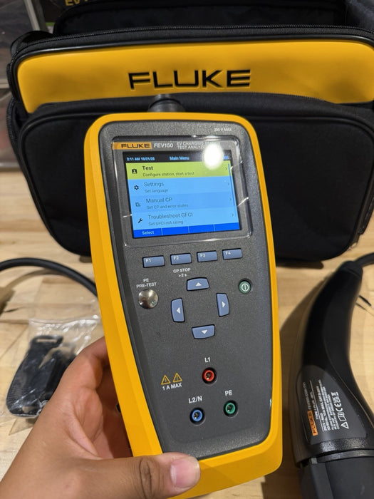 FLUKE FEV150/TY1/TSL EV CHARGING STATION ANALYZER KIT (NEW FACTORY SEALED) NEW