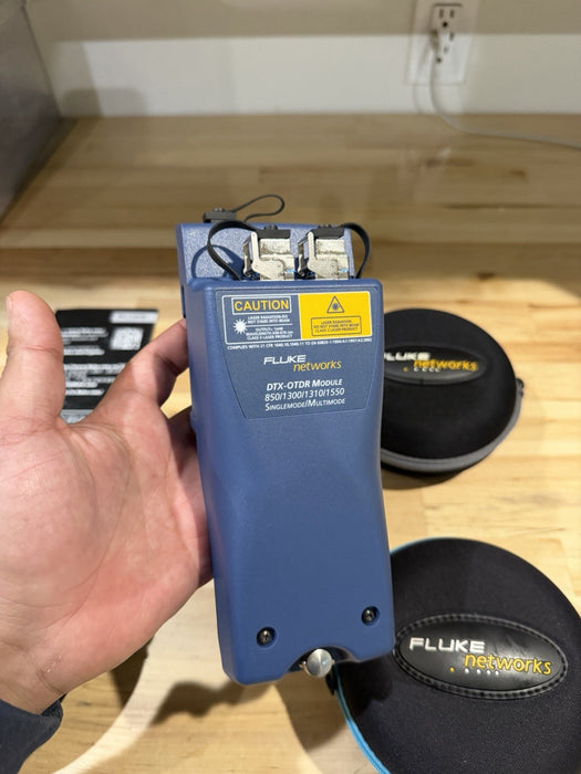 FLUKE DTX-OTDR SM MM FIBER MODULE WITH LAUNCH PACK KIT