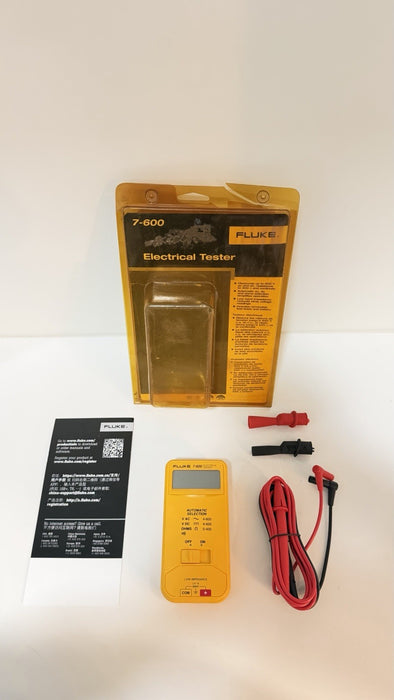 FLUKE 7-600 ELECTRICAL TESTER (NEW SEALED) - FREE SHIPPING (RARE)