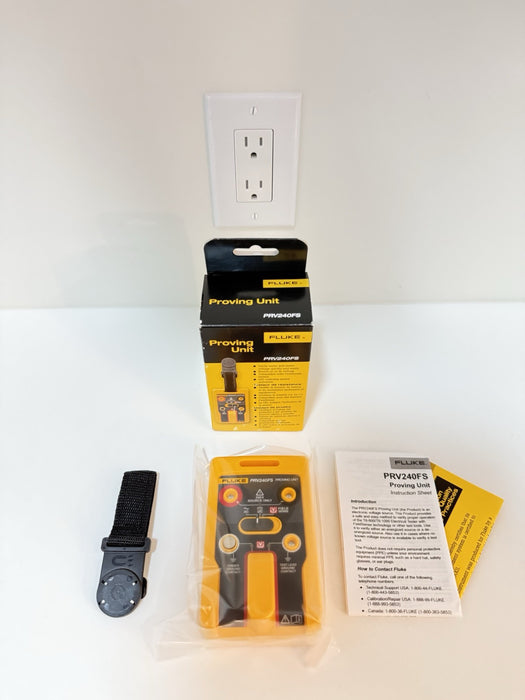 FLUKE PRV240FS PROVING UNIT & MAGNETIC HANGING STRAP