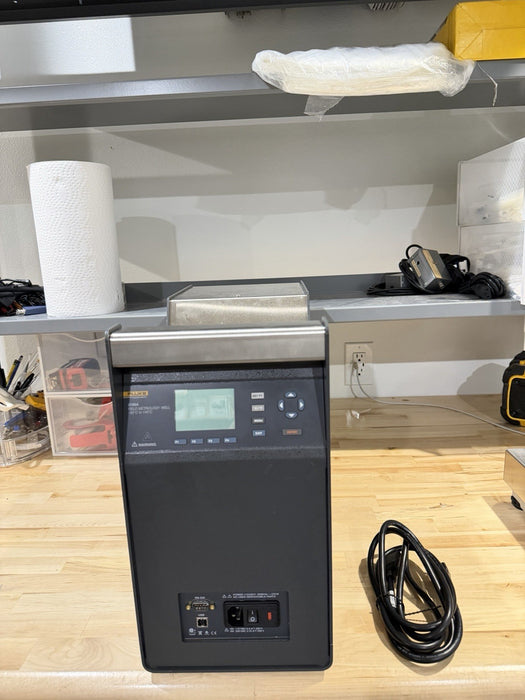 FLUKE 9190A FIELD METROLOGY WELL -95°C TO 140°C (TESTED) FREE SHIPPING
