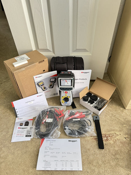 MEGGER DLRO2X DUCTER LOW RESISTANCE OHMMETER & DATA STORAGE