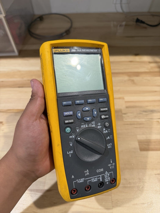 FLUKE 289 TRUE-RMS LOGGING MULTIMETER FOR PARTS