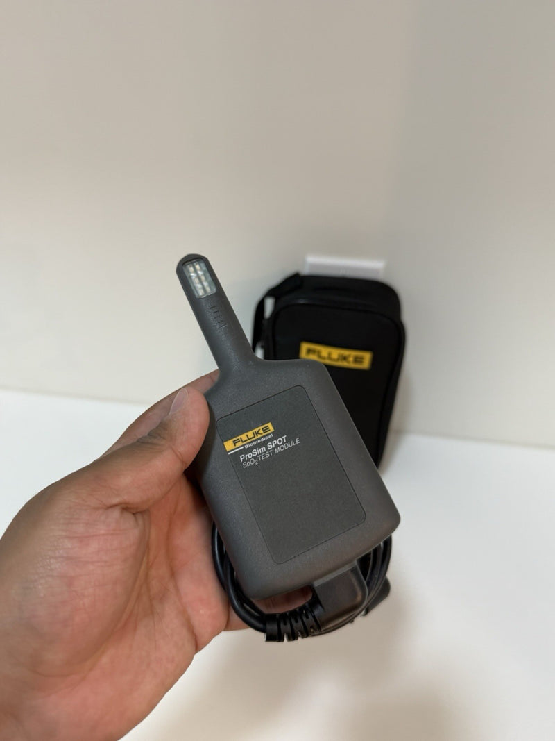 FLUKE PROSIM SPOT SPO2 TEST MODULE WITHBAG TESTED