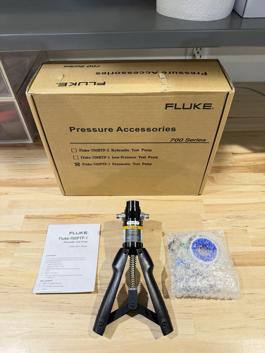 FLUKE 700PTP-1 PNEUMATIC TEST PUMP (NEW FACTORY SEALED) SHIPS FAST