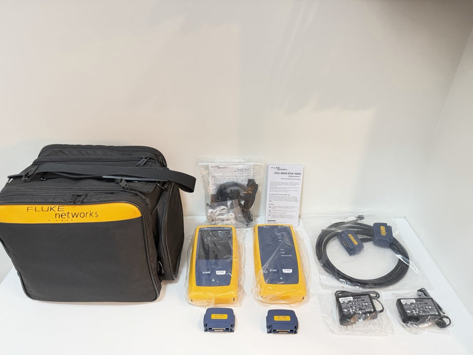 FLUKE NETWORKS DSX2-8000 CABLE ANALYZER (NEW SEALED) CALIBRATED 2024 -SHIPS FREE