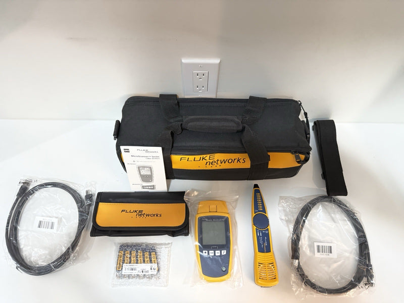 FLUKE NETWORKS MICROSCANNER POE CABLE VERIFIER KIT MS-POE-KIT
