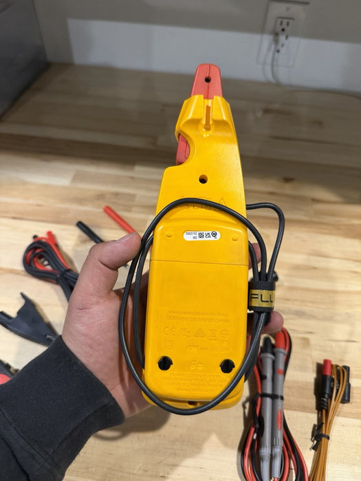 FLUKE 772 MILLIAMP PROCESS CLAMP W/ LEADS & CLIPS (TESTED) SHIPS FAST