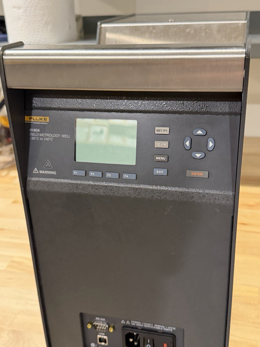 FLUKE 9190A FIELD METROLOGY WELL -95°C TO 140°C (TESTED) FREE SHIPPING