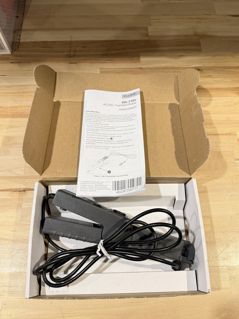 FLUKE 80I-110S AC DC CURRENT PROBE