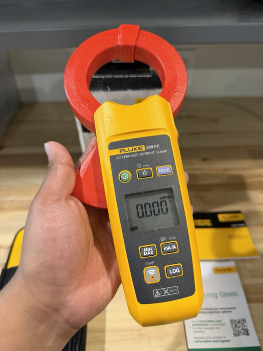 FLUKE 369 FC AC LEAKAGE CURRENT CLAMP