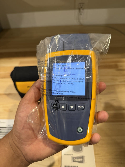 FLUKE NETWORKS MICROSCANNER 2 CABLE VERIFIER TESTER TESTED