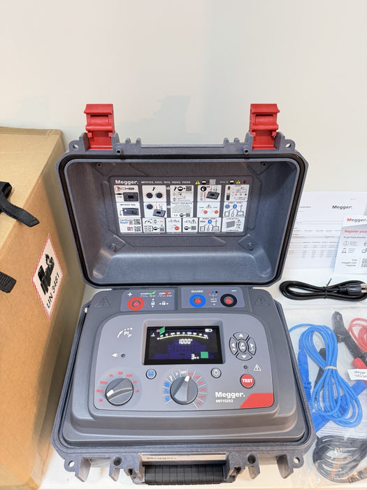 MEGGER MIT1525-2 15KV ADVANCED INSULATION TESTER(CALIBRATED 2026/2027)NEW SEALED