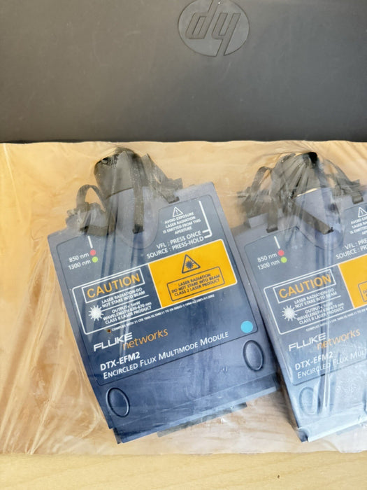 Fluke Networks DTX-EFM2 Encircled Flux Multimode Fiber Module Set (NEW SEALED)