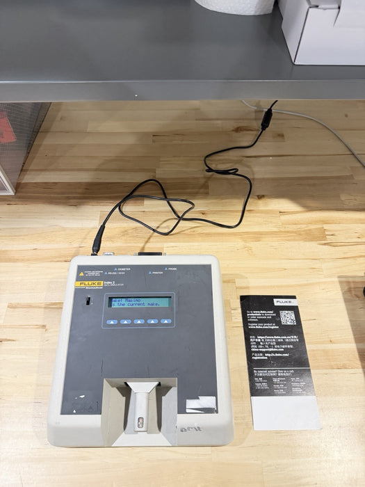 FLUKE BIOMEDICAL INDEX 2 SPO2 SIMULATOR & CHARGER - FREE SHIPPING
