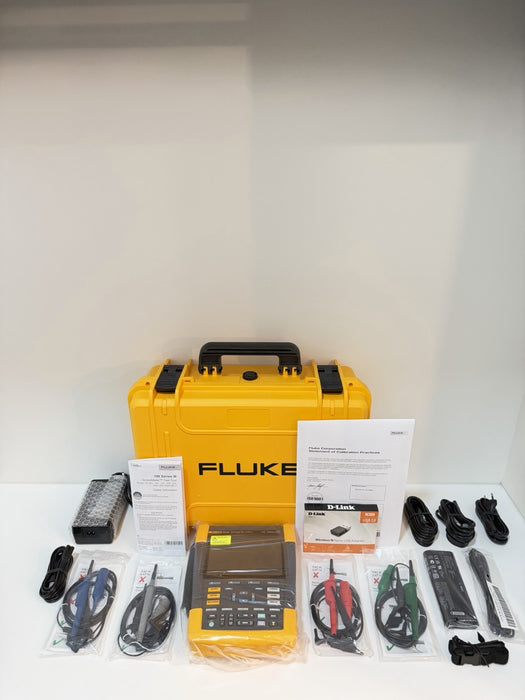 FLUKE 190-204-III S DIGITAL OSCILLOSCOPE 4CH 200MHZ 5GS/S (CALIBRATED 2025) NEW