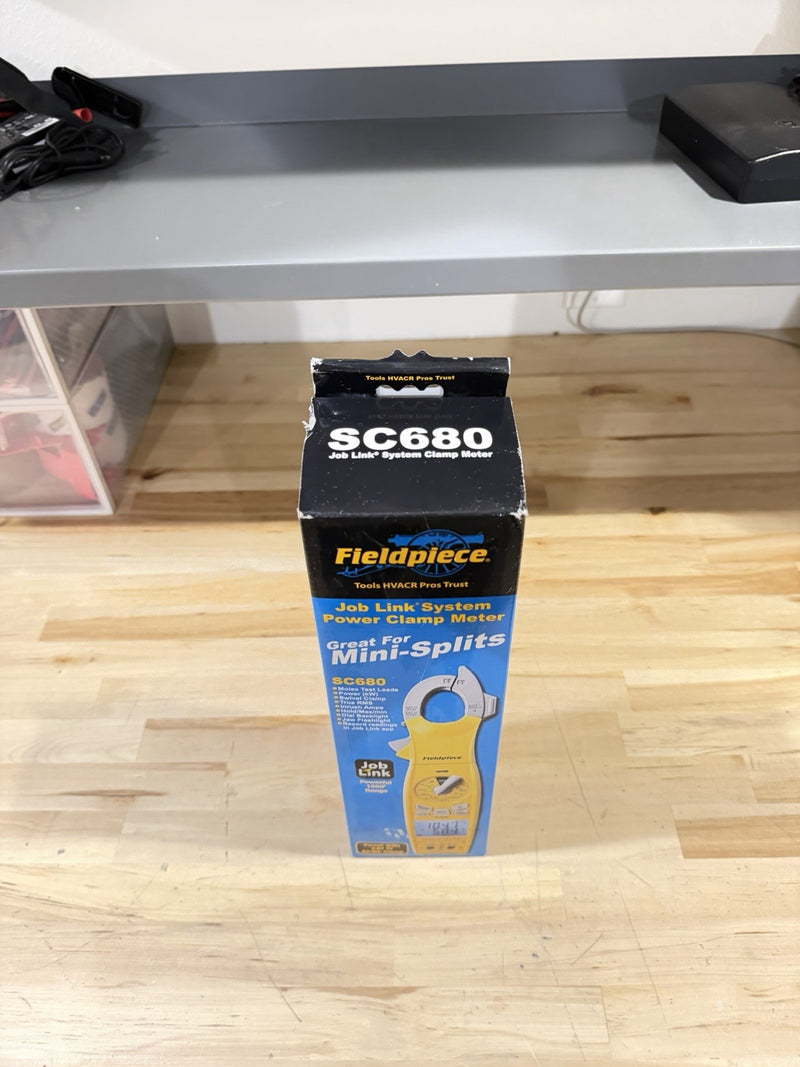 FIELDPIECE SC680 TRUE RMS JOB LINK METER (NEW FACTORY SEALED) FREE SHIPPING