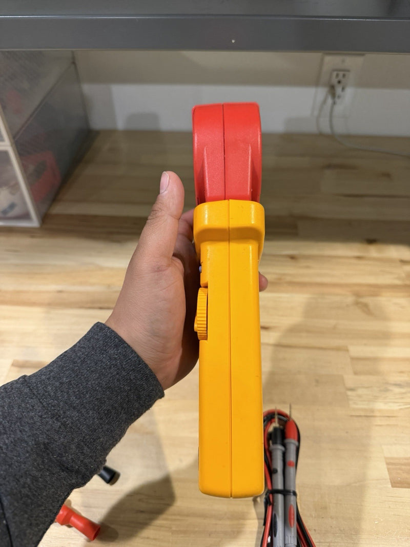 FLUKE 1630 EARTH GROUND CLAMP WITH LEADS PERFECT CONDITION