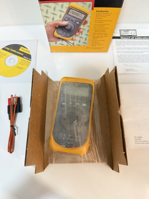 FLUKE 707 CURRENT LOOP CALIBRATOR
