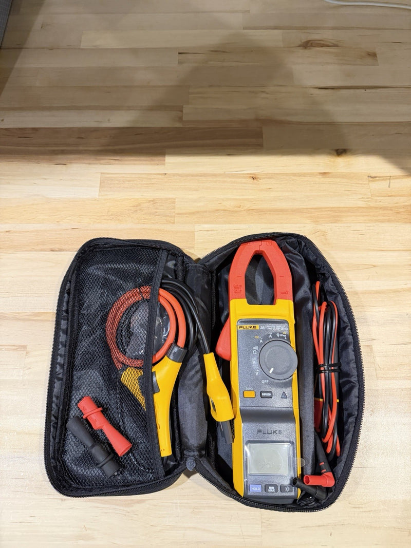 FLUKE 381 REMOTE DISPLAY TRUE RMS AC/DC CLAMP METER WITH IFLEX