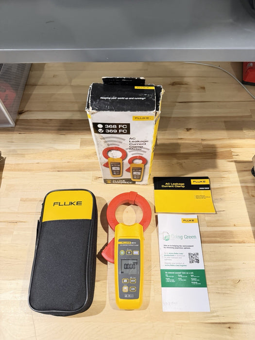FLUKE 369 FC AC LEAKAGE CURRENT CLAMP