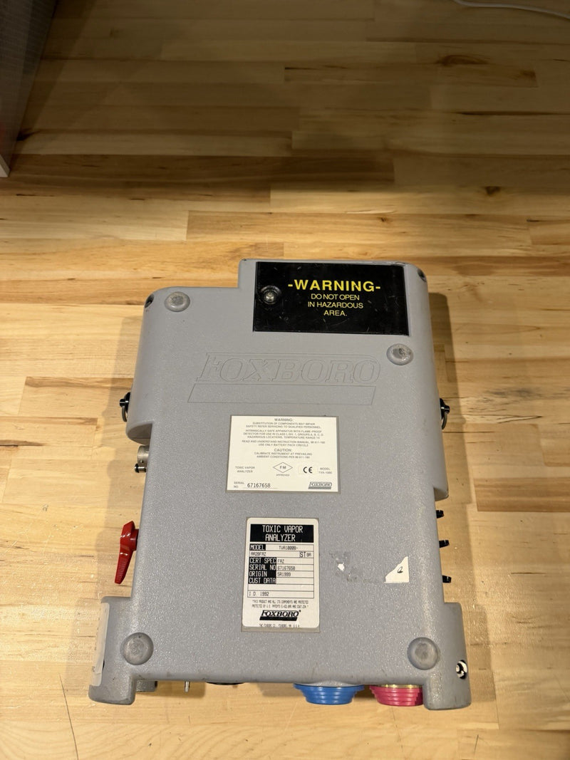 FOXBORO TVA-1000B-AA2BFAZ TOXIC VAPOR ANALYZER TESTED