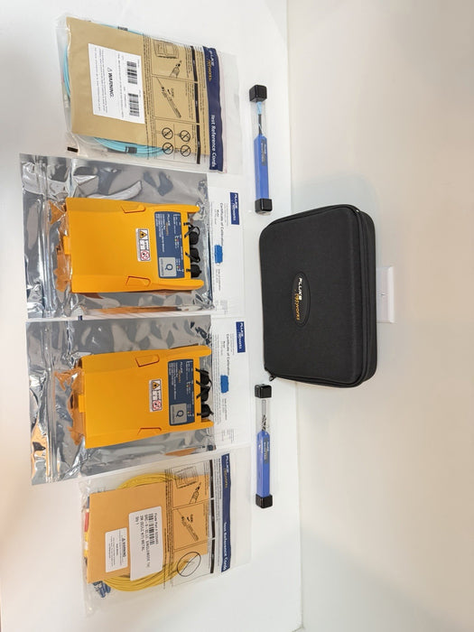 FLUKE NETWORKS CFP-QUAD CERTIFIBER PRO KIT (NEW FACTORY SEALED) CALIBRATED 2026