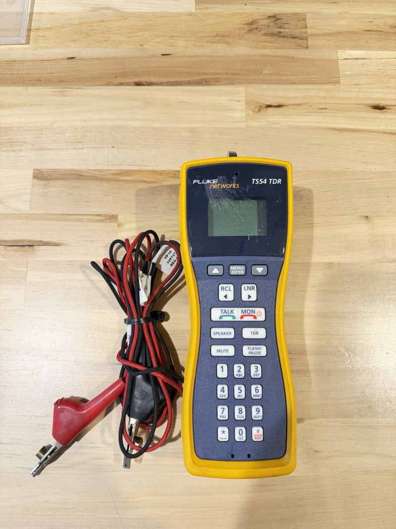 FLUKE NETWORKS TS54 TDR TESTER TESTED