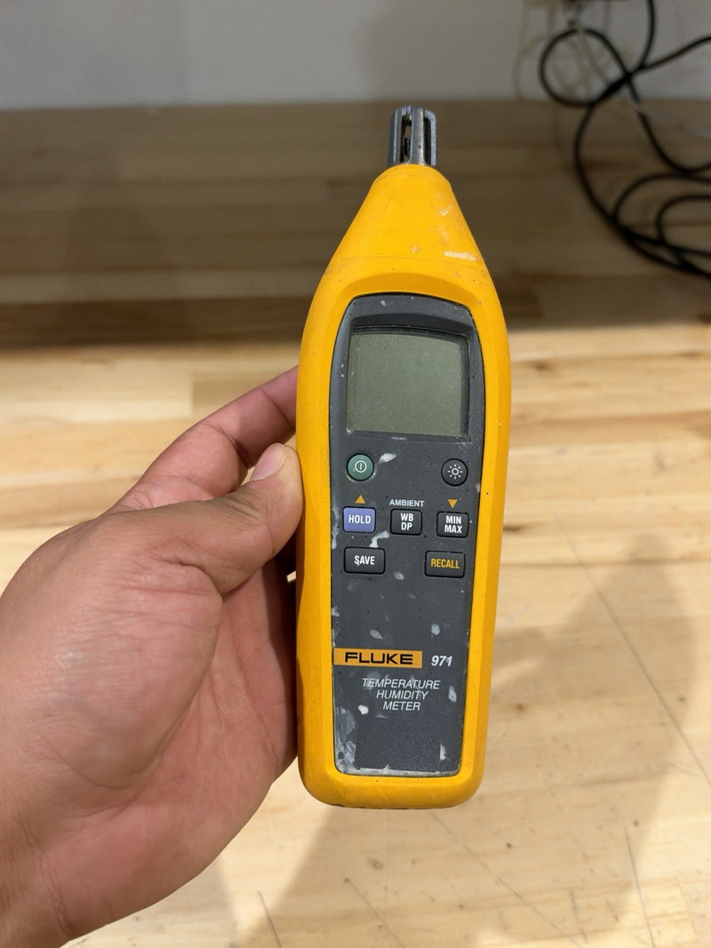 FLUKE 971 TEMPERATURE & HUMIDITY METER (TESTED) SHIPS FAST