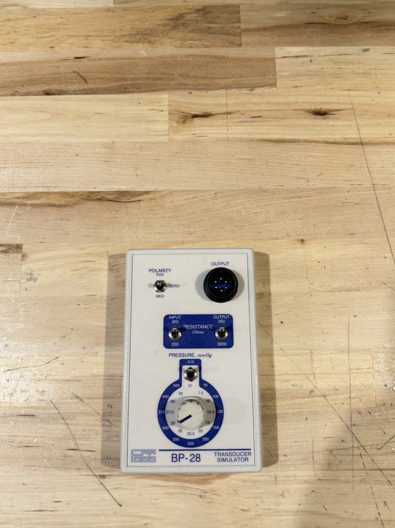 FOGG SYSTEM BP-28 PRESSURE TRANSDUCER SIMULATOR (SHIPS FAST)