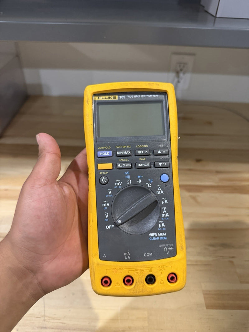 FLUKE 189 TRUE RMS MULTIMETER FOR PARTS