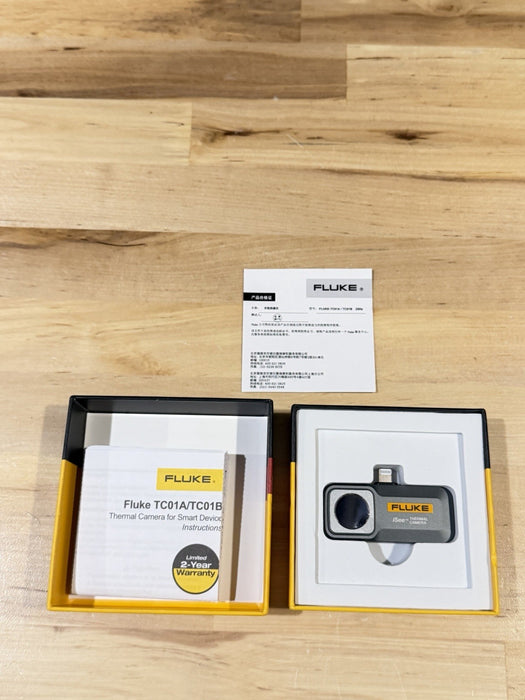 FLUKE TC01B iSEE THERMAL CAMERA FOR SMART DEVICES (NEW FACTORY SEALED) MFD-2025