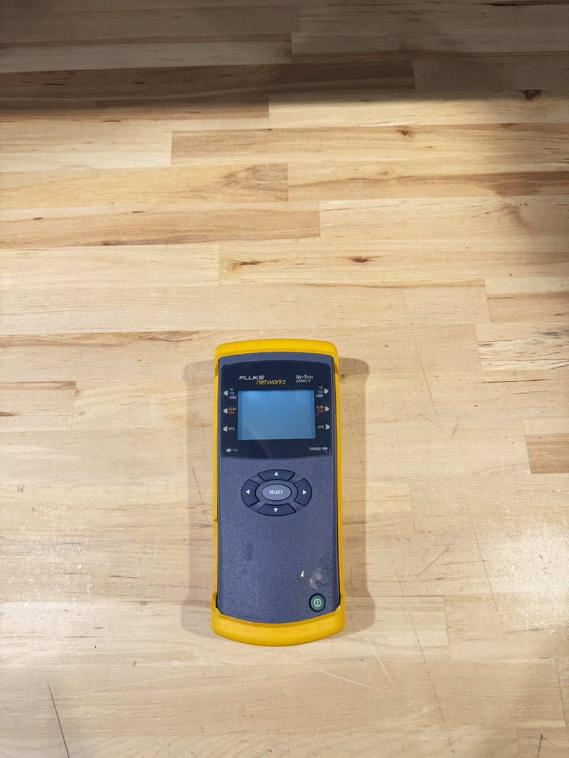 FLUKE NETWORKS NET TOOL SERIES II WITH CHARGER TESTED