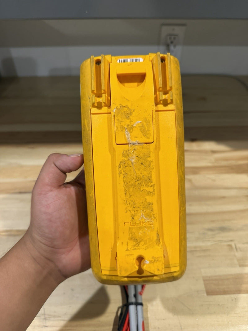 FLUKE 289 TRUE RMS ELECTRONIC LOGGING DIGITAL MULTIMETER W/ LEADS & CLIPS