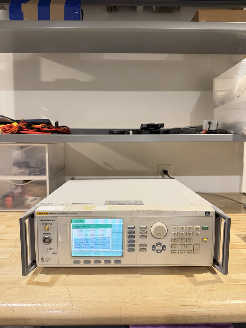 FLUKE 9610A/AF RF REFERENCE SOURCE - FREE SHIPPING (TESTED PASS ALL TESTS)
