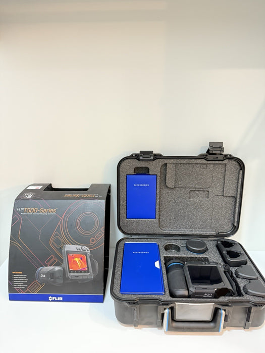 FLIR T530 THERMAL IMAGING CAMERA WITH DFOV 14°+24° LENSES NEW