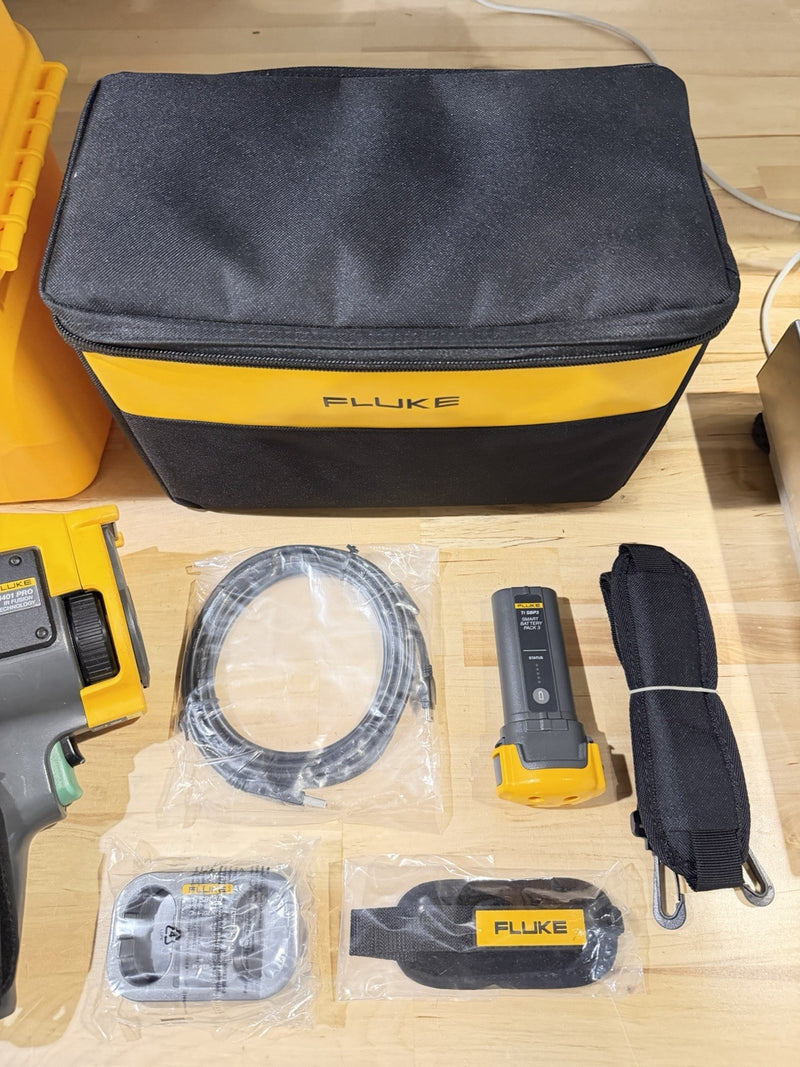 FLUKE TI401-PRO 60HZ THERMAL IMAGER KIT WITH ACCESSORIES