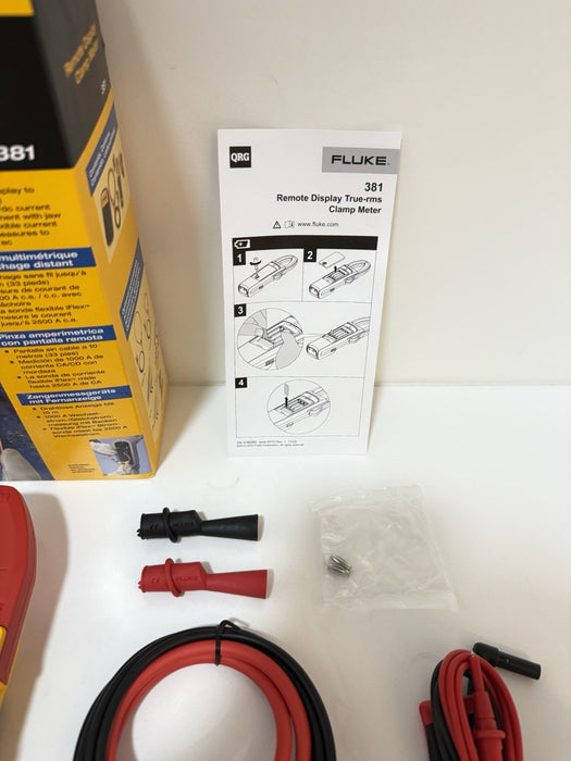 FLUKE 381 REMOTE DISPLAY CLAMP METER MFD 2025