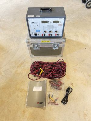 MULTI-AMP 830280 MEGGER TRANSFORMER OHMMETER 5A WINDING RESISTANCE TESTER