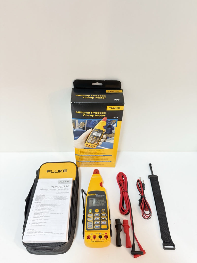FLUKE 773 MILLIAMP PROCESS CLAMP MFD 2025