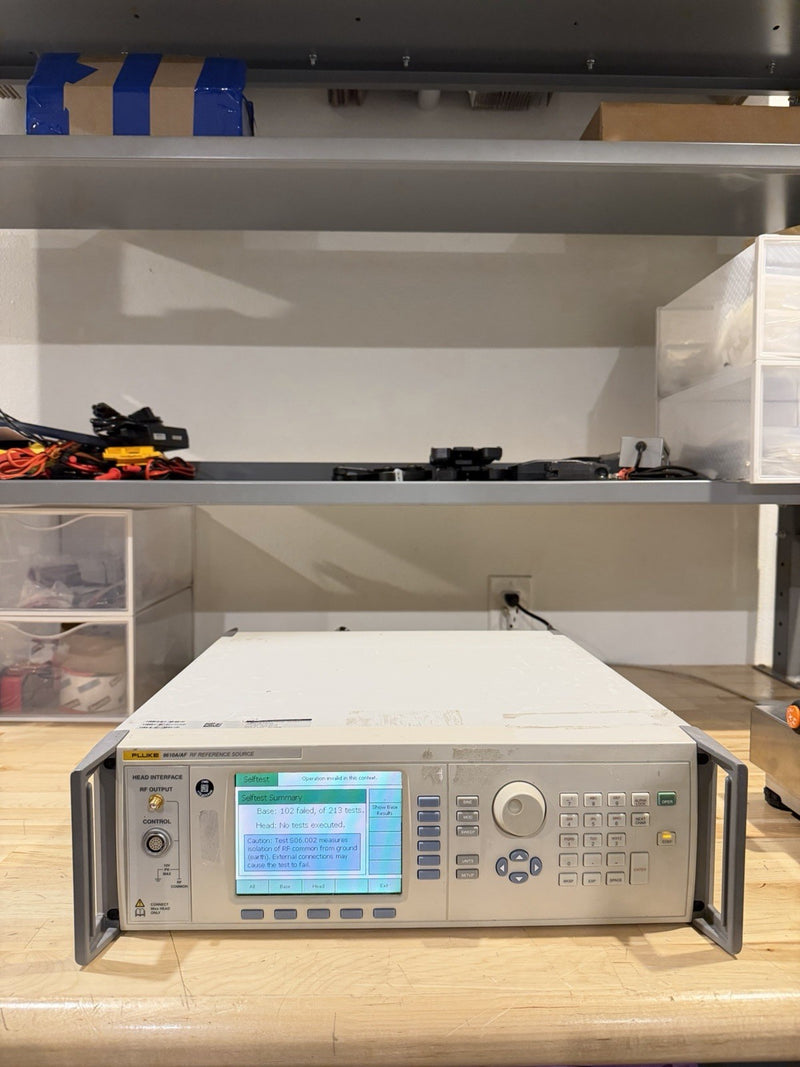 FLUKE 9610A/AF RF REFERENCE SOURCE - FREE SHIPPING (SHIPS FAST) - PARTS ONLY