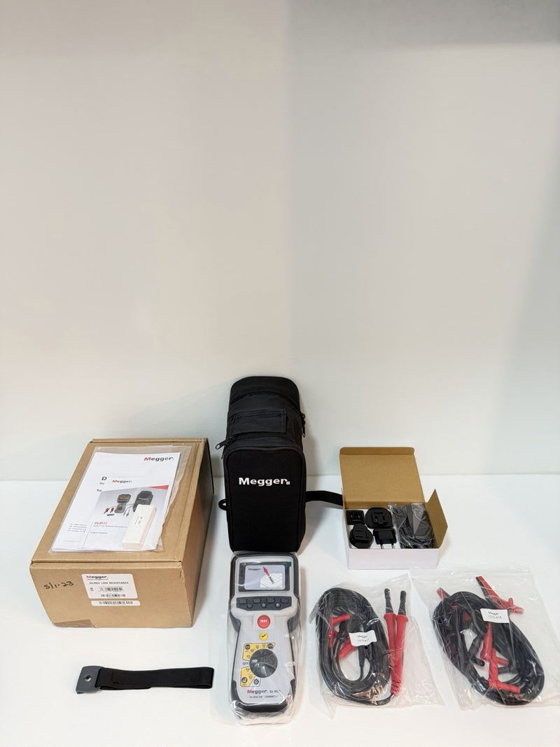 MEGGER DLRO2 2A DUCTER OHMETER (NEW FACTORY SEALED) FREE SHIPPING/ SHIPS FAST
