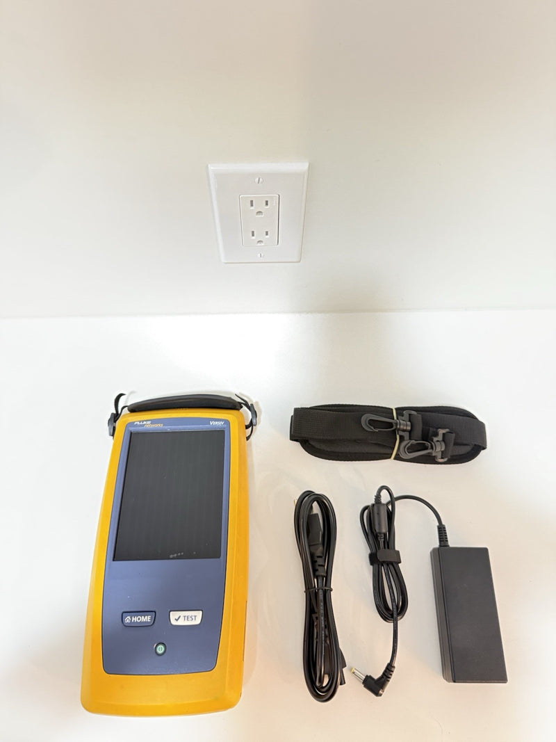 FLUKE NETWORKS VERSIV DSX MAINFRAME WITH CHARGER TESTED