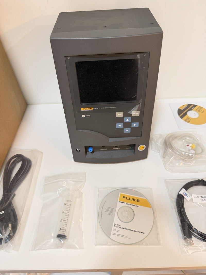 FLUKE BIOMEDICAL IDA-5 INFUSION DEVICE ANALYZER KIT (NEW SEALED) SHIPS FREE