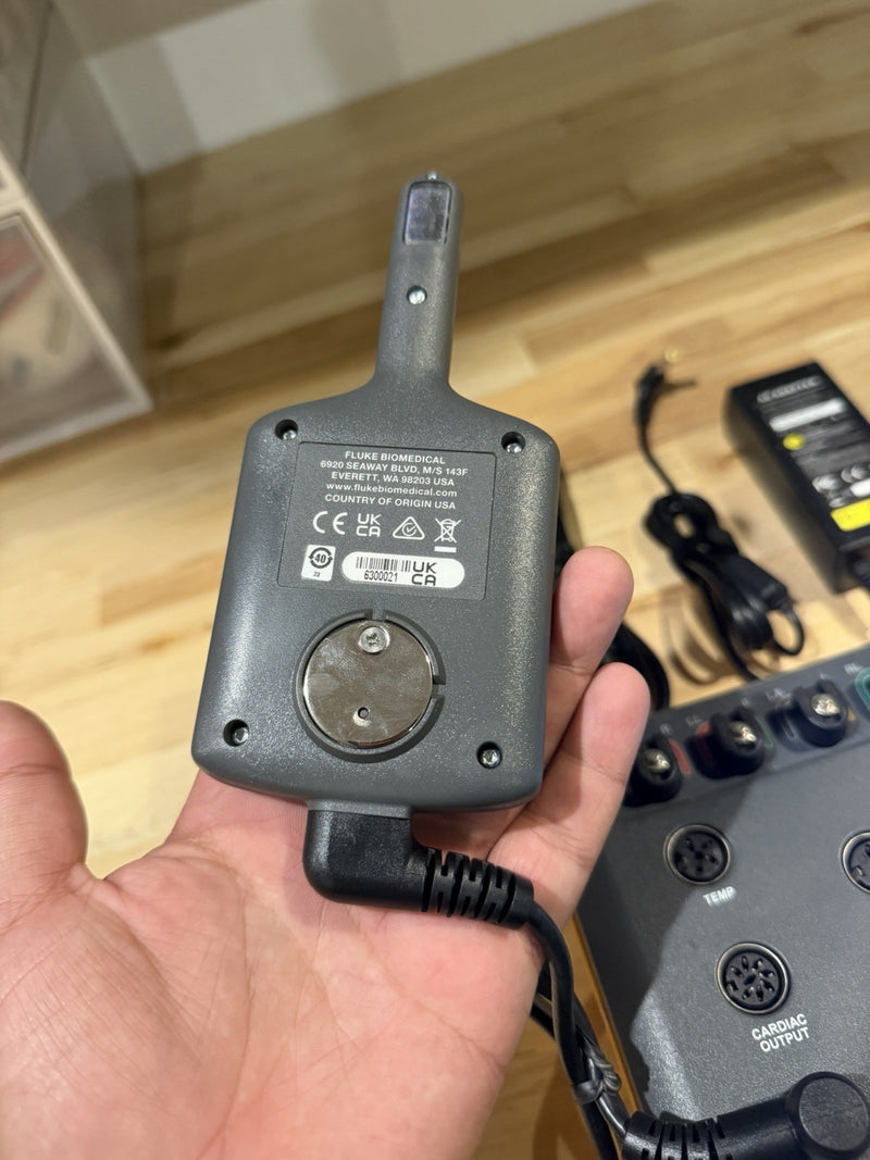 FLUKE BIOMEDICAL PROSIM 8 & SPOT SPO2 MODULE KIT TESTED
