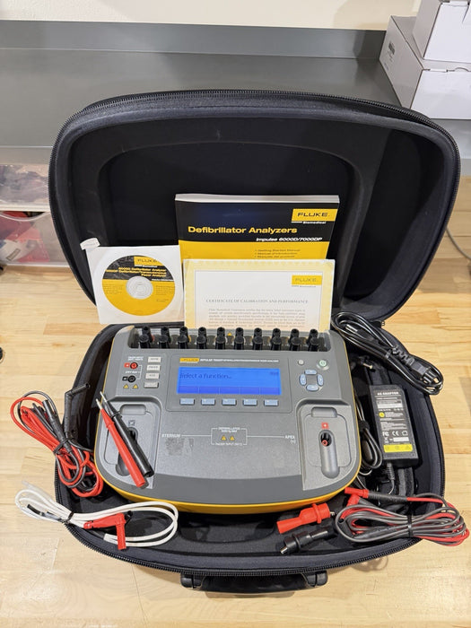 FLUKE IMPULSE 7000DP ANALYZER W/ LEADS & ACCESSORIES (FREE SHIPPING) TESTED